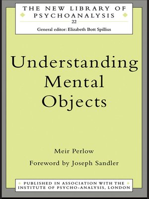 cover image of Understanding Mental Objects